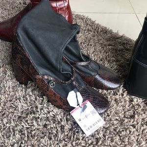 Authentic leather boots